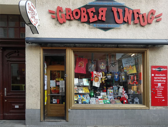Grober Unfug comic store